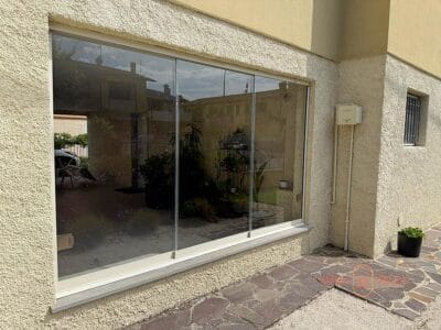 Vetrata scorrevole De Vivo D-Glass a Casalpusterlengo